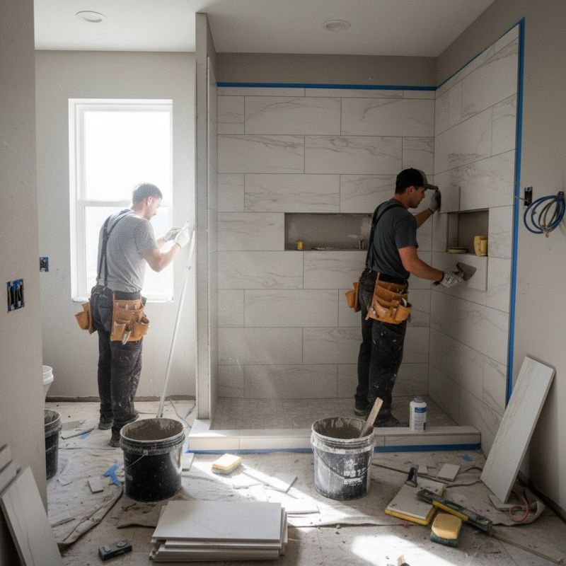 Tile Shower Floor Installation in Denver, CO