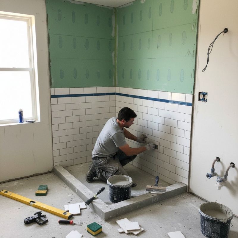 Tile Shower Installation in Longmont, CO